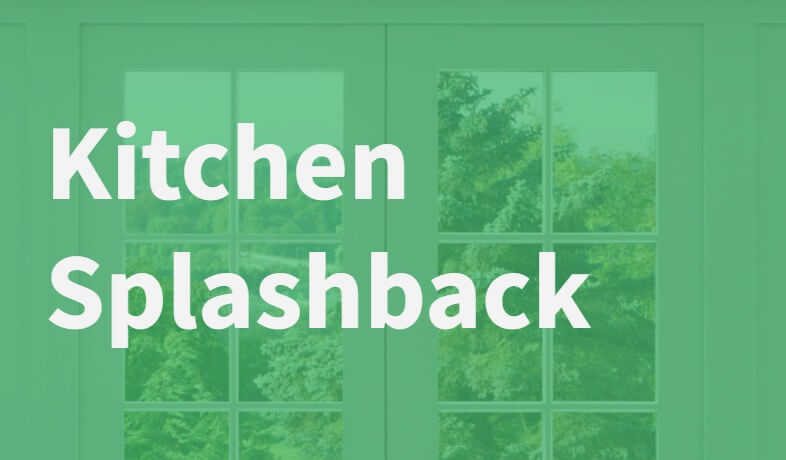 Why have a Glass Splashback for your Kitchen?