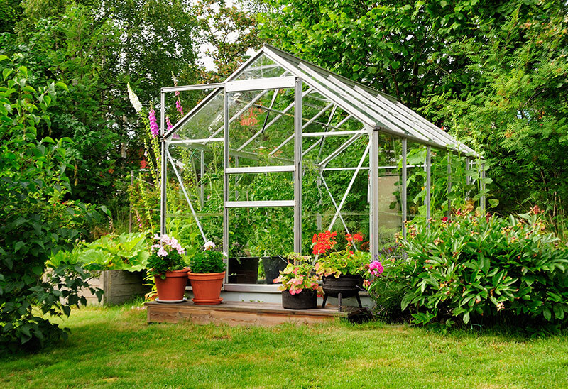 Greenhouse glass